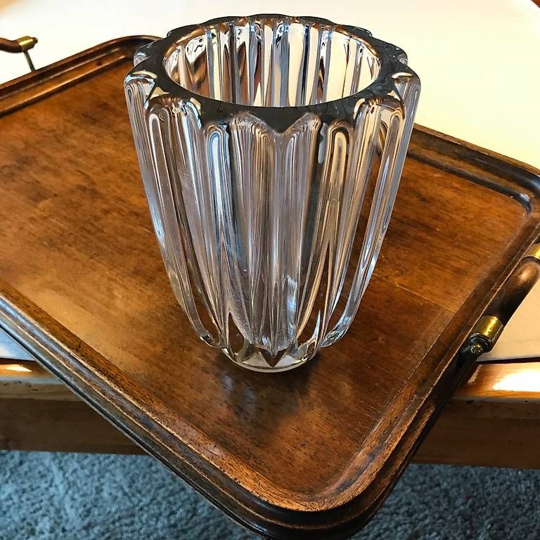 Vasi & Recipienti: Vase Art Deco en cristal – Usato da Verbier venduto da rene0102