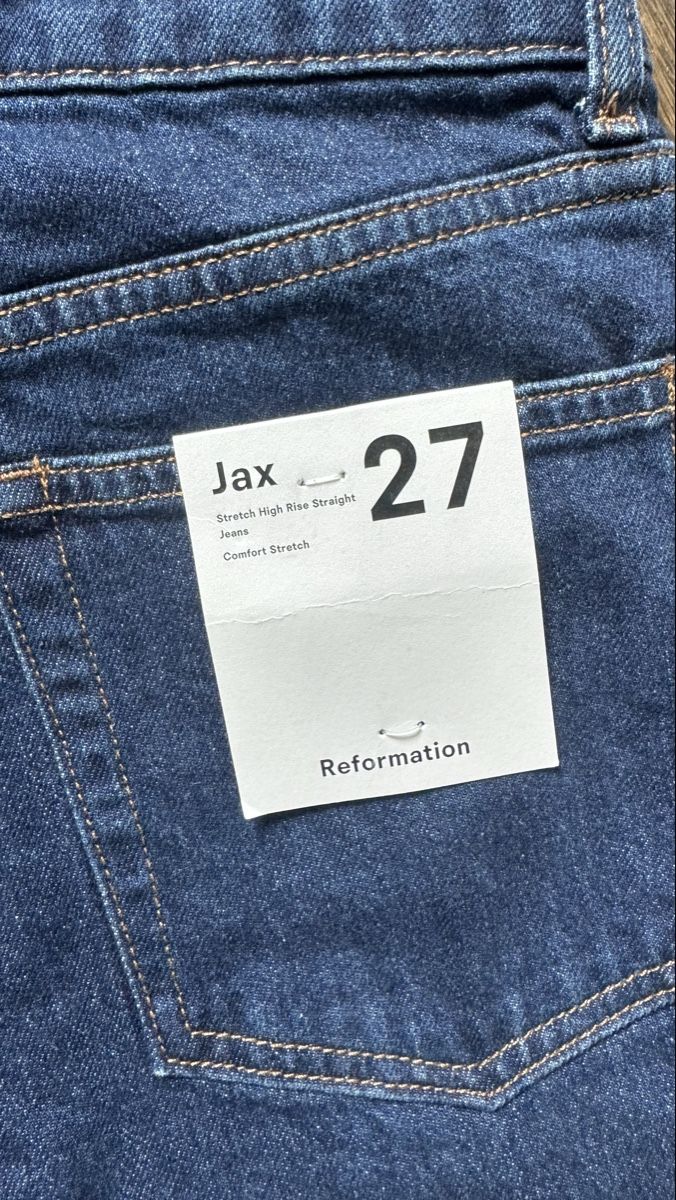 Reformation Jeans: Reformation Jeans Jax Gr 27/NEU – Nuovo e nell'imballaggio originale da Zollikon venduto da rundbsurf 4