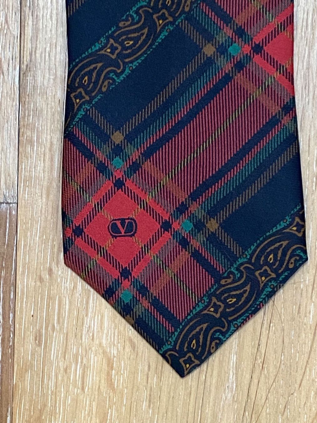 Krawatten: Beautiful vintage VALENTINO silk tie – Neu (gemäss Beschreibung) aus Grund b. Gstaad von PlageNeige 2