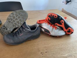 Lowa Wanderschuhe und Fussballschuhe gr. 36