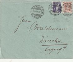 Zu. Nr. 102 und 118 auf Brief
