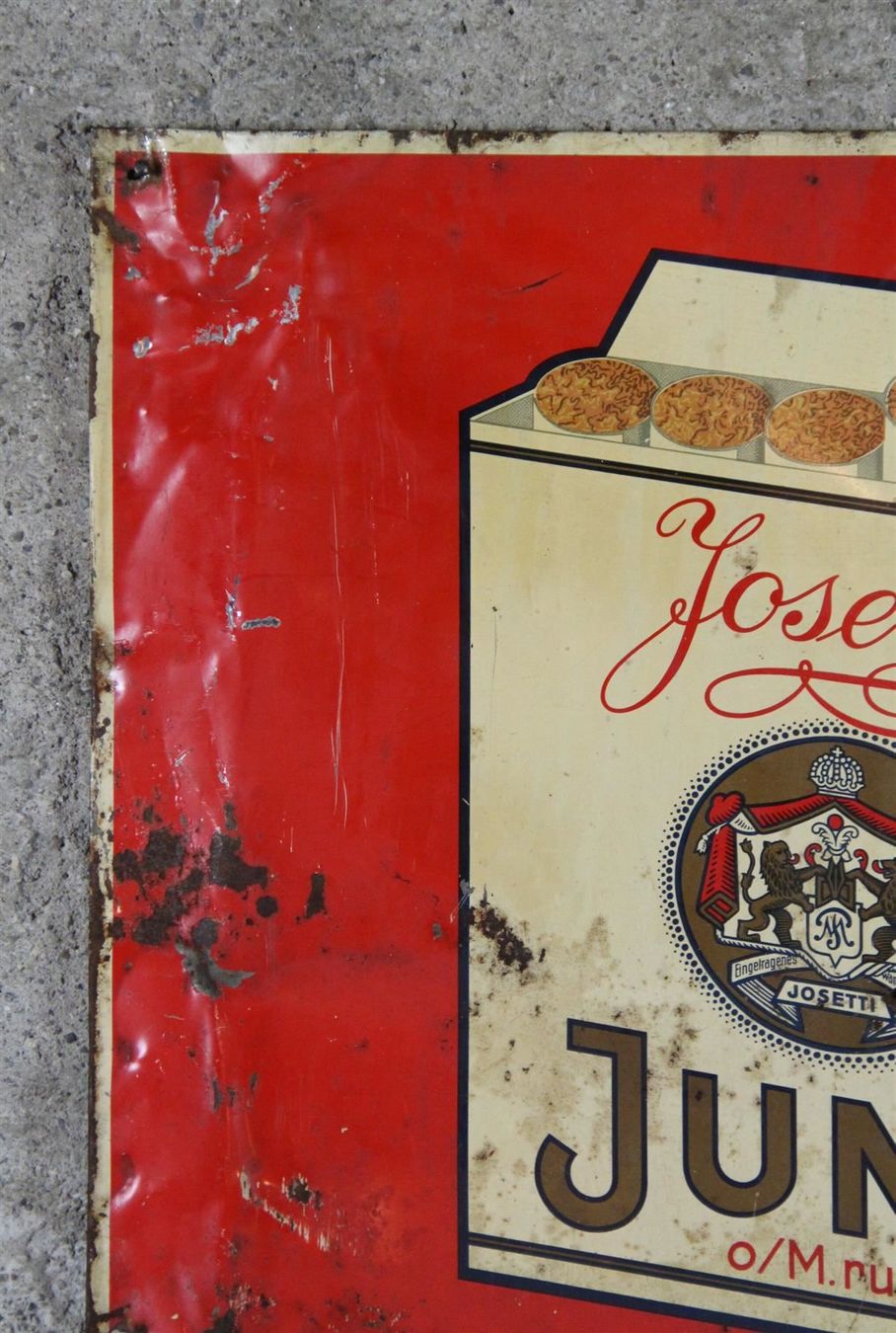 Insegne: Blechschild "Juno " – Usato da Birrwil venduto da brandschatz_birrwil 3
