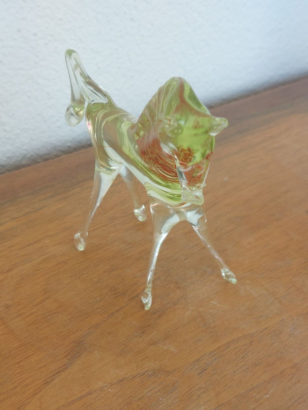 Statuette: Uranglas Pferd (Murano?) – Usato da Hergiswil NW venduto da maiette-23.N 2