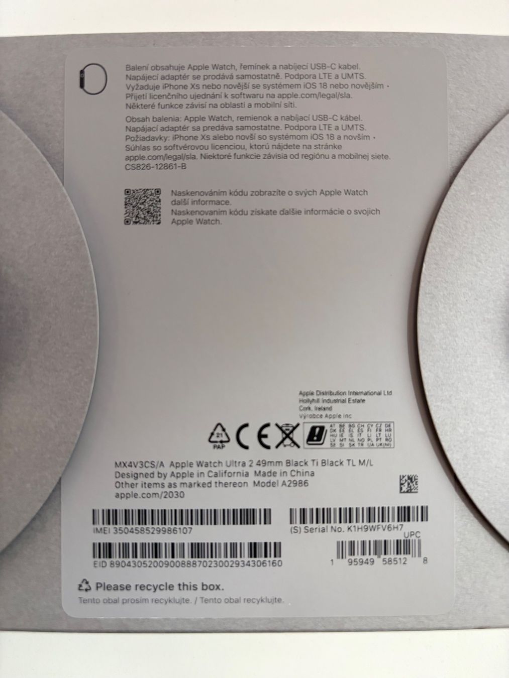 Apple Smartwatch: Apple Watch Ultra 2 schwarz – Usato da Löhningen venduto da Audi820 6