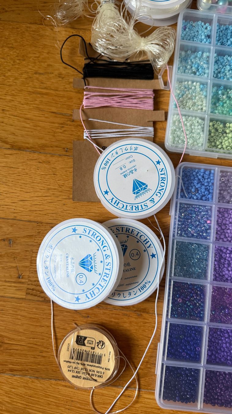Perles (synthétiques): Kit de perles pour création de bijoux – D'occasion à Genève par nor_k8bf 6
