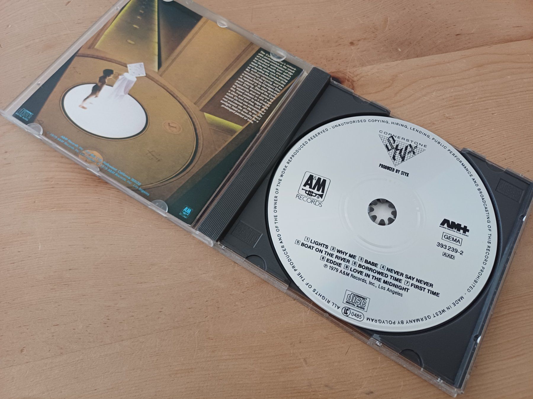 CD: Styx - Cornerstone – Usato da Jona venduto da Rreto71 2