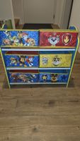 Kinderregal Paw Patrol blau gelb guter Zustand
