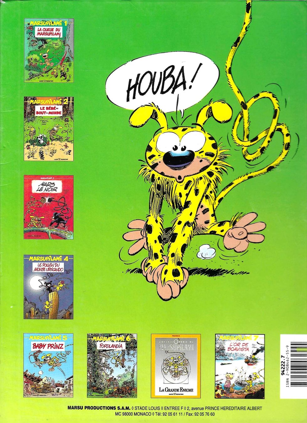 Fumetti: Marsupilami - Le temple de Boavista - E.O. 1983 – Usato da Savagnier venduto da Ne2065 1