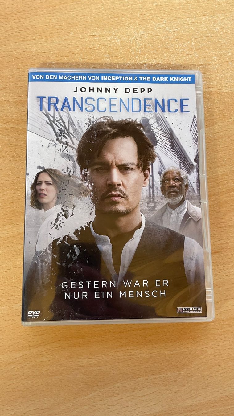 Alle DVDs: Transcendence - Johnny Depp – Gebraucht aus Glattfelden von cybermaxx