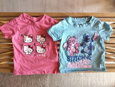 2x T-Shirt, Grösse 92