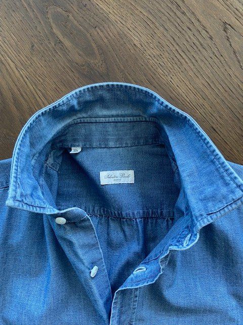 Camicie: Herren Jeans-Hemd, Kragengr. 40 – Usato da Birmensdorf ZH venduto da Sacama888 3