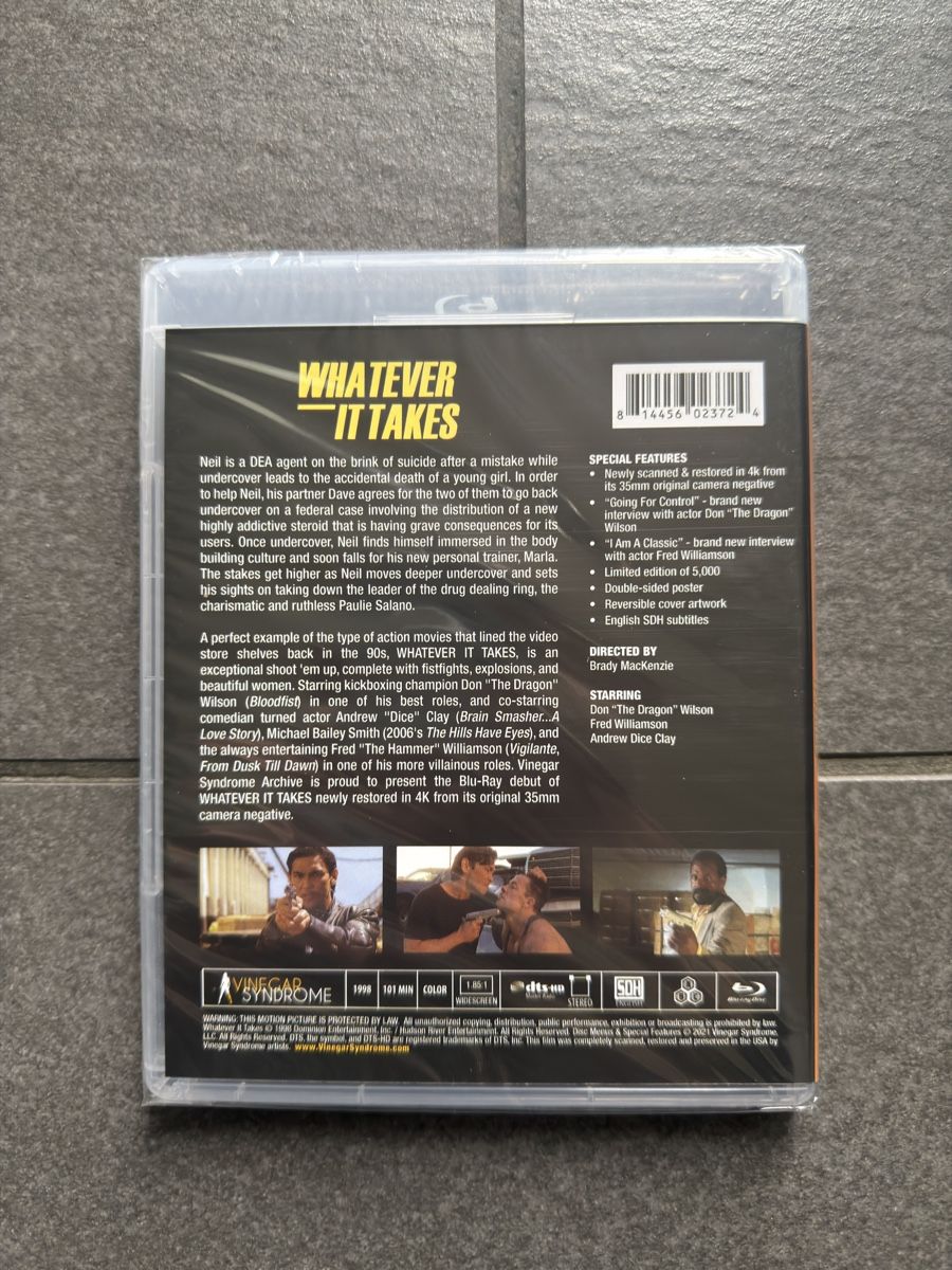 Tutti i DVDs: Whatever It Takes Vinegar Syndrome Blu-ray – Nuovo (secondo la descrizione) da Zürich venduto da cENS0R 4