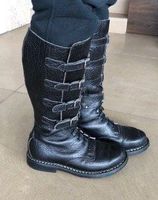 Biker Stiefel handgefertigt Gr. 42.5