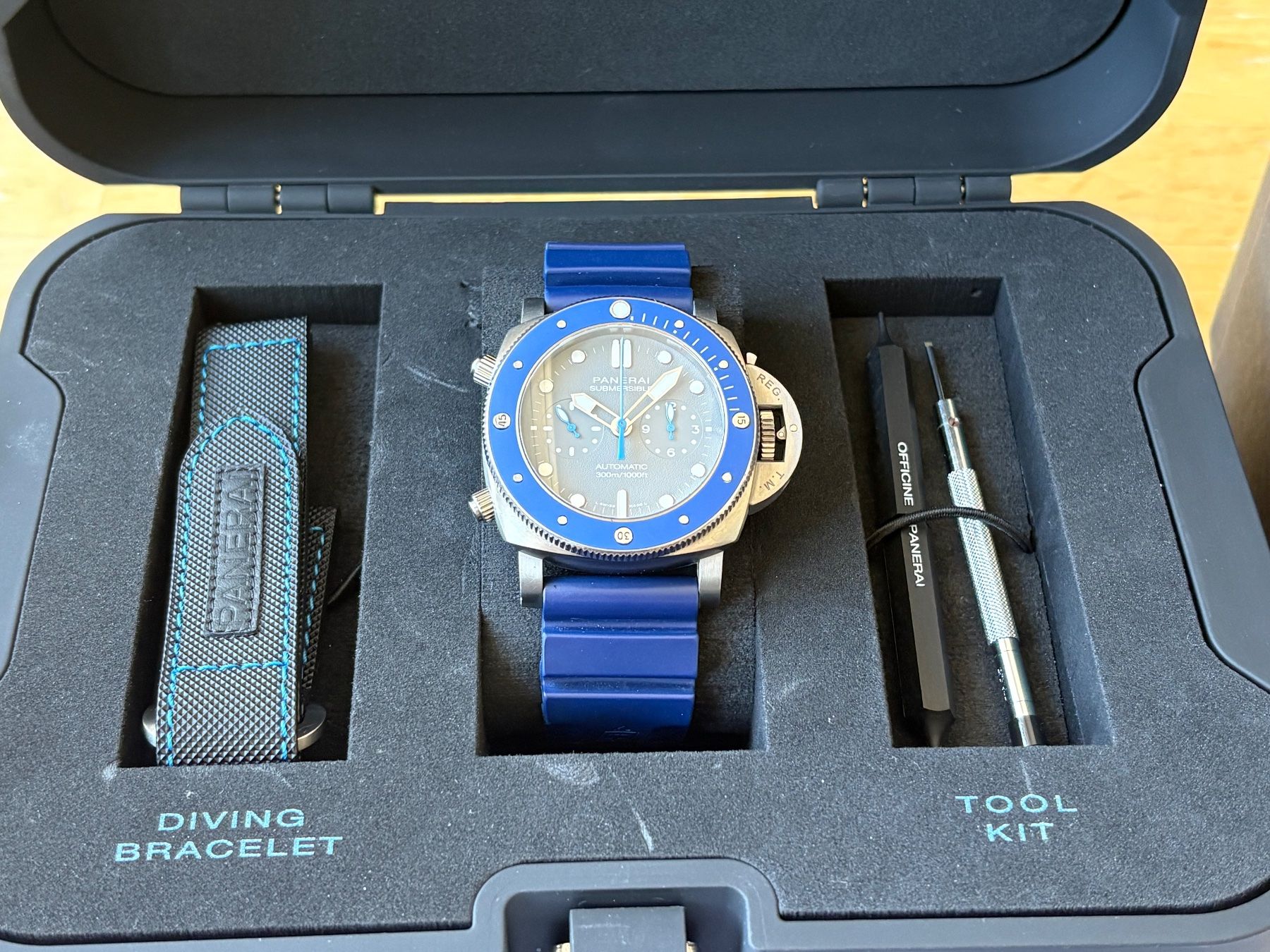 Panerai Orologi: PANERAI Submersible Chrono Edition Guillaume Nery PAM00982 – Usato da Birsfelden venduto da Mynos 5