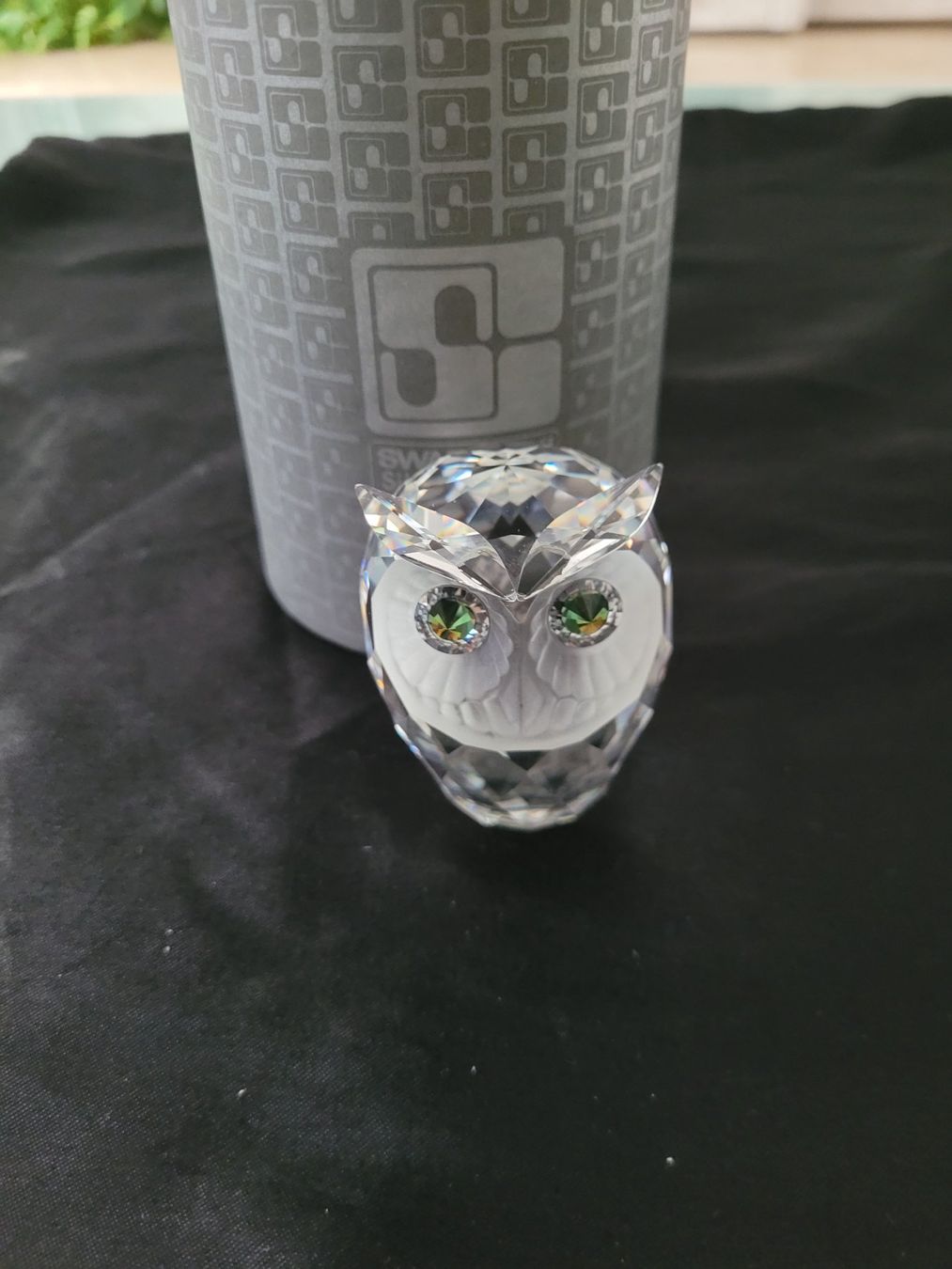 Swarovski Statuette: Swarovski grosse Eule 7636 /060 Vintage mit OVP – Usato da Wilen b. Wollerau venduto da Flitzi 1