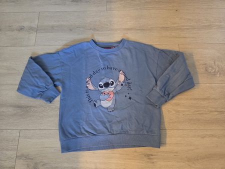 Disney Stitch Pullover Grösse 134 guter Zustand baumwolle