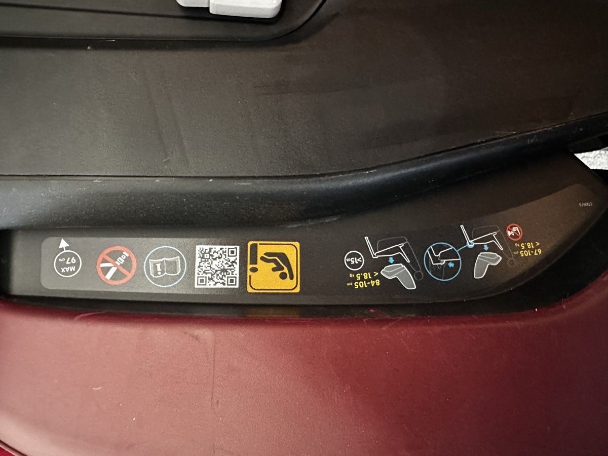 Maxi-Cosi Seggiolini per auto: Maxi Cosi Kindersitz, Top Zustand, rot – Usato da Termen venduto da Berg2077 1
