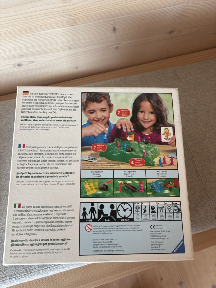 Ravensburger Spiele: Lotti Karotti Brettspiel Ravensburger  – Gebraucht aus Pany von stuf3 2
