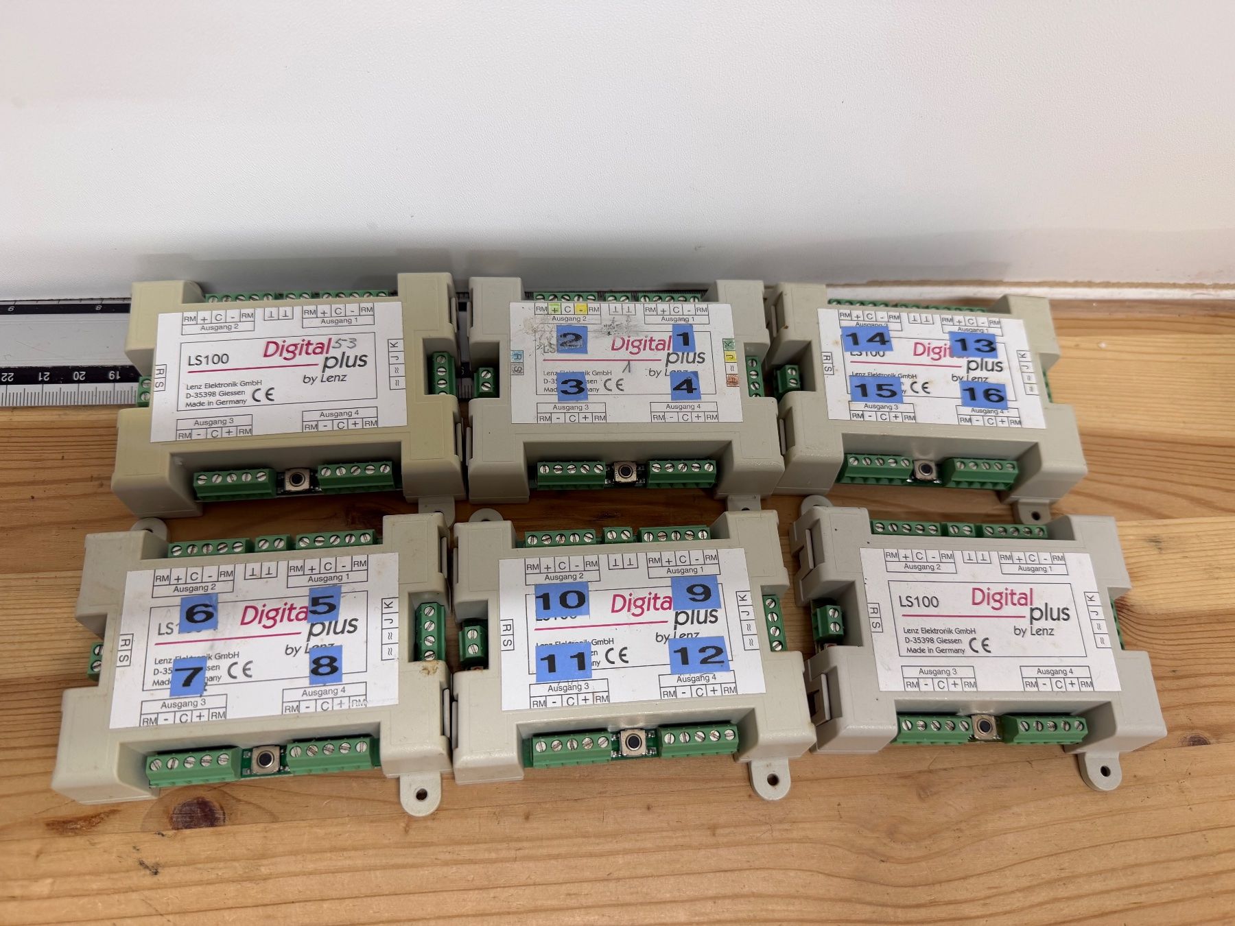Lenz Modellini di ferrovie: 6er Set Digital plus by Lenz LS 100 – Usato da Büsserach venduto da ModellbahnDepot 1