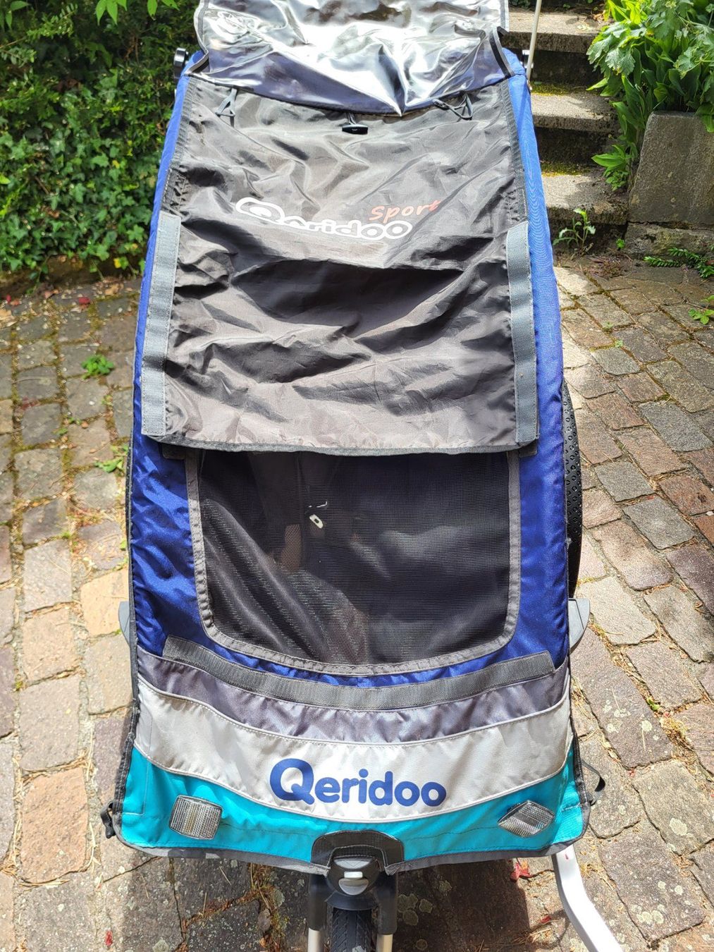 Qeridoo Anhänger: Kinderfahrradanhänger Qeridoo Sportrex 1 – Gebraucht aus Männedorf von John_M 6