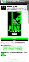3x Plaza Tickets, Plaze to be