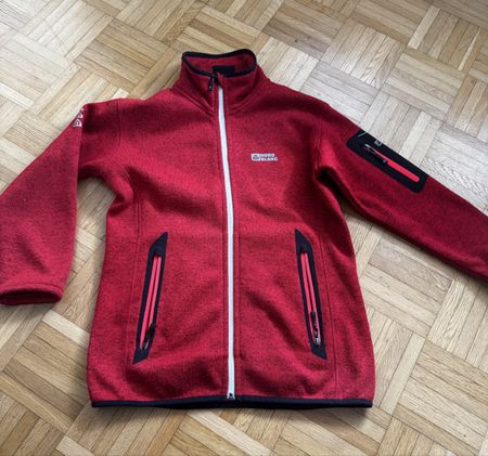 Damen Fleecejacke Nordblanc rot Grösse 40 sehr gut