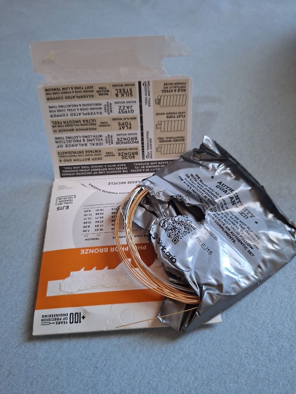 Musikinstrumente: Cordes D'Addario EJ15 – Gebraucht aus Tannay von v1n1p00h 1