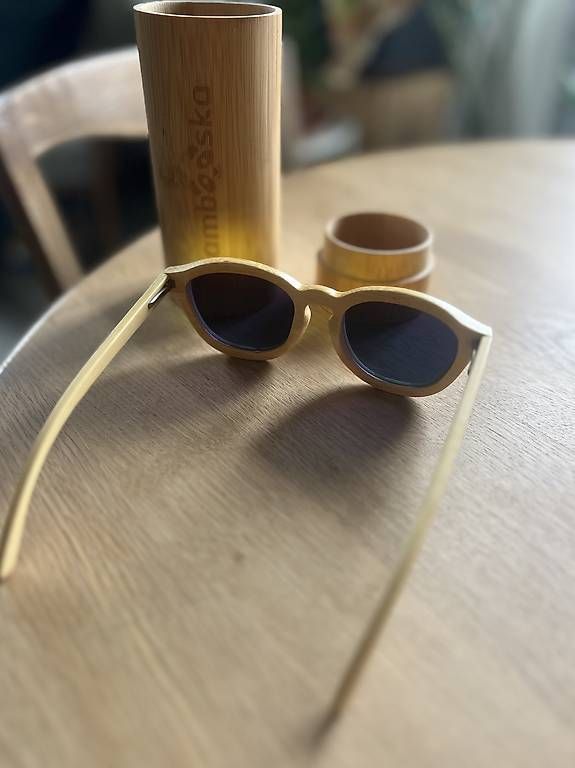 Occhiali & Lenti: NEU Sonnenbrille Bambusgestell  – Usato da Zürich venduto da Jullaa 2