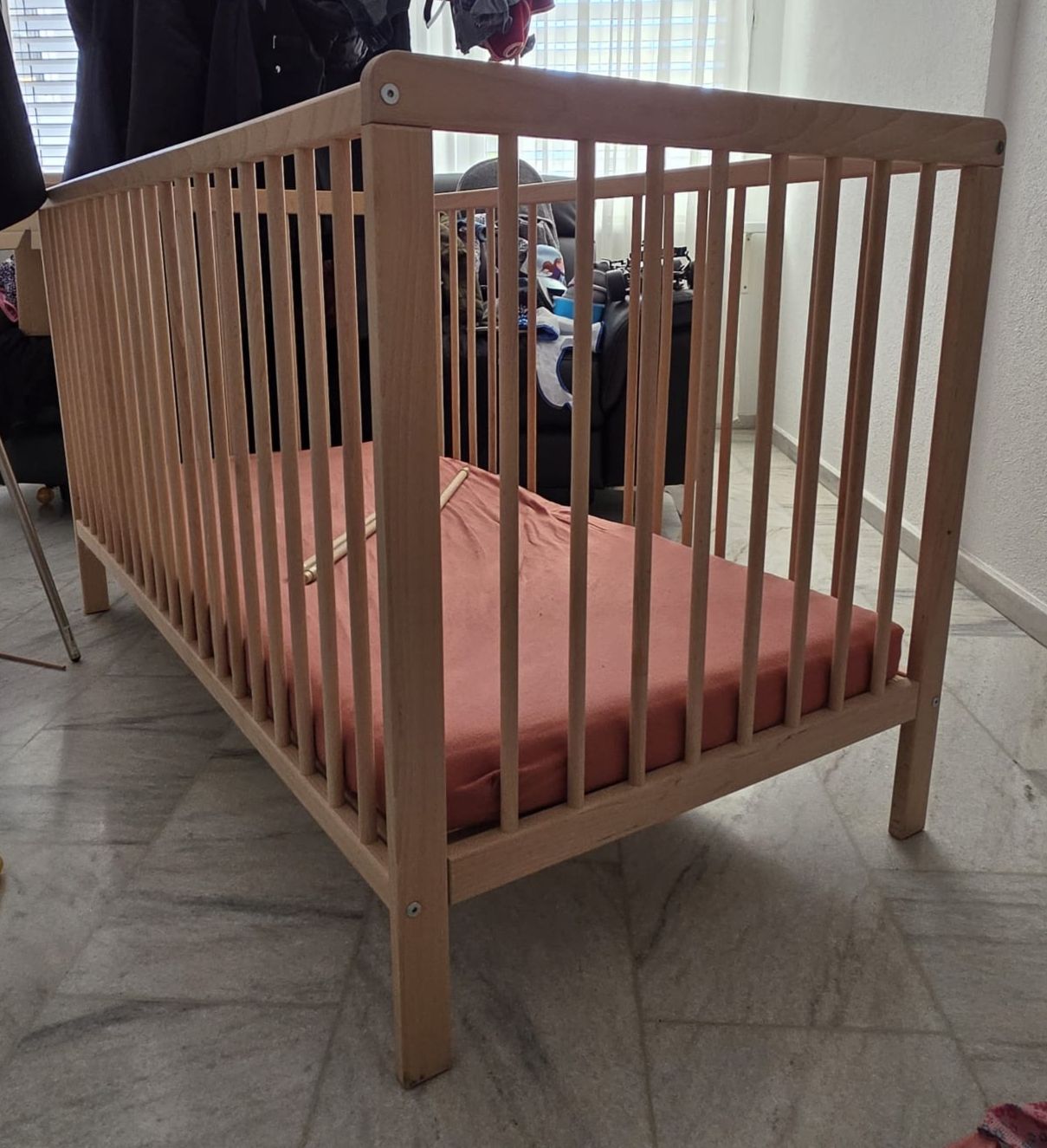 Letti: Kinderbett Gitterbett Holz 70x140cm – Nuovo (secondo la descrizione) da Reinach BL venduto da jul_6xlh 2