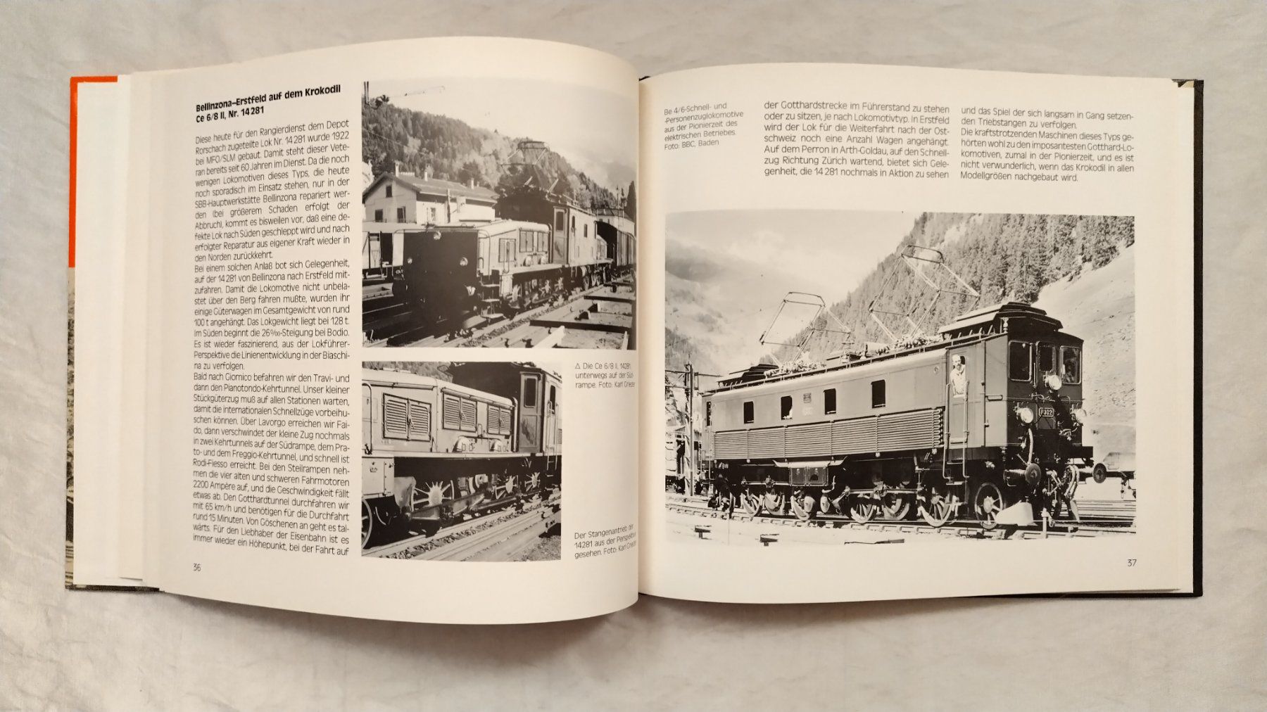 Libri: 100 Jahre Gotthard Bahn 1882-1982 / Eisenbahn Buch – Usato da Bellach venduto da JingleJerry 5