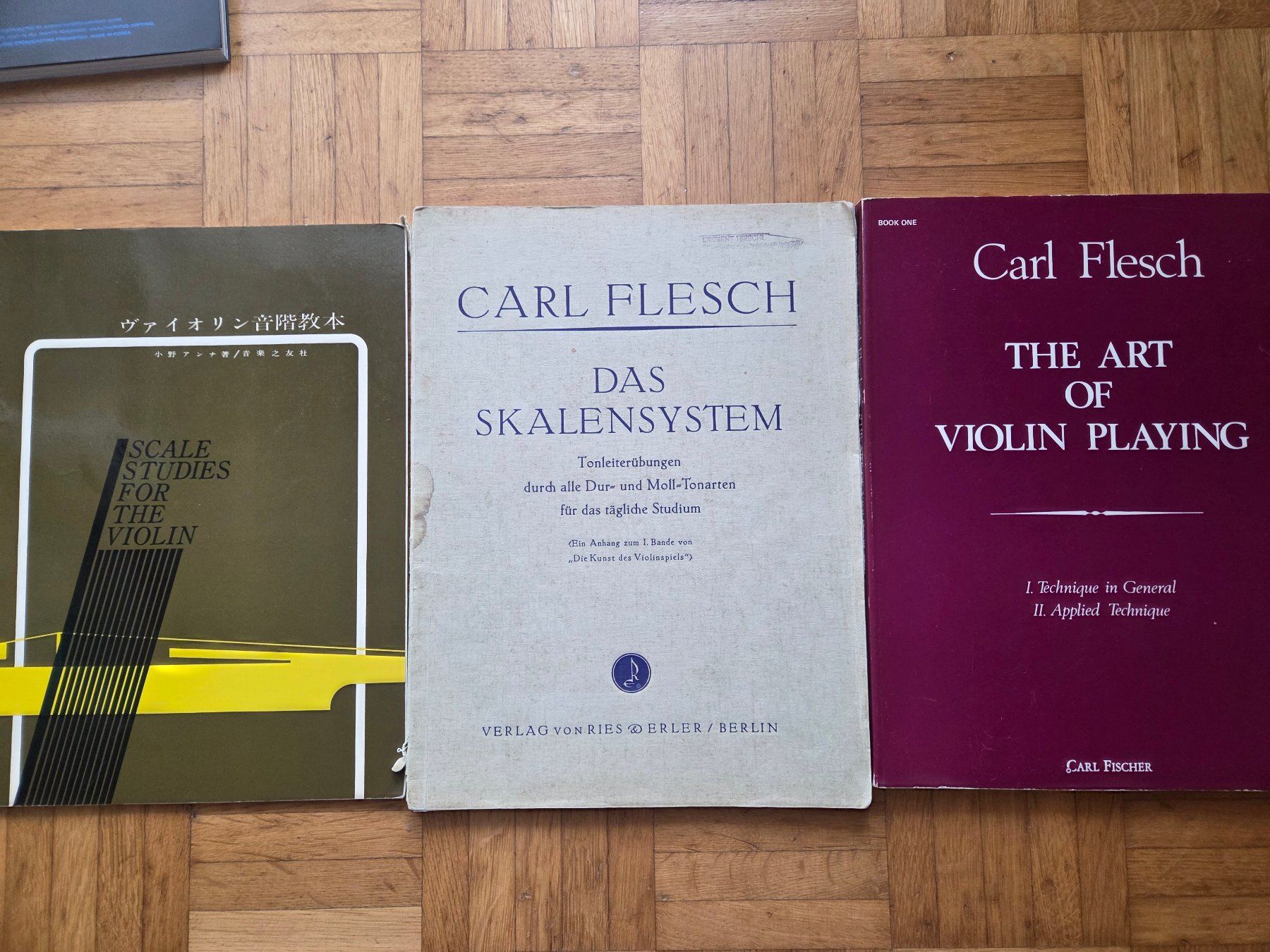 Livres: Violintechnik – D'occasion à Basel par Roundtrip