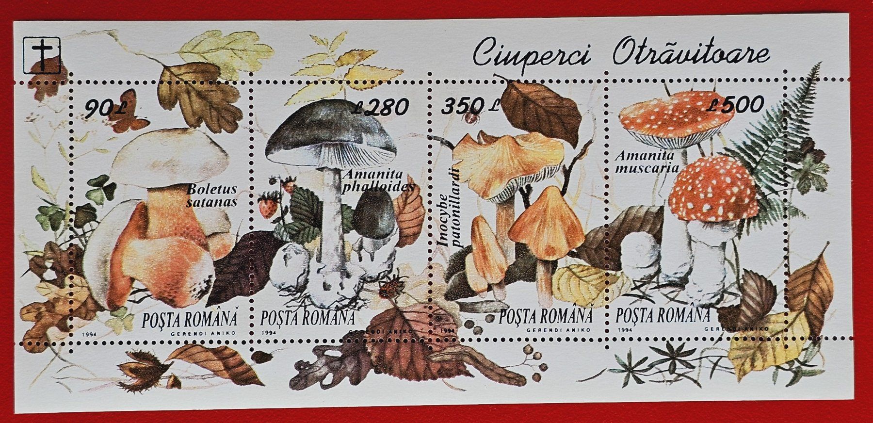 Tutti i francobolli: RUMÄNIEN ROMANIA PILZE BLOCK 1994** POSTFRISCH – Nuovo (secondo la descrizione) da Düdingen venduto da Quartierstrasse