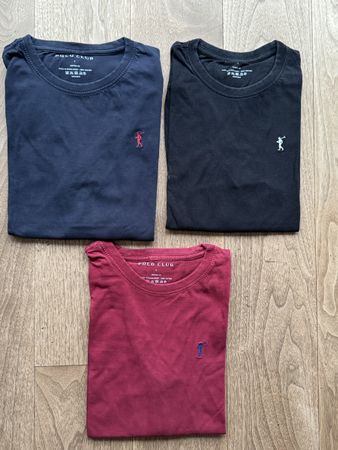 3er Set Polo Club T-Shirts, Top Zustand, Grösse S
