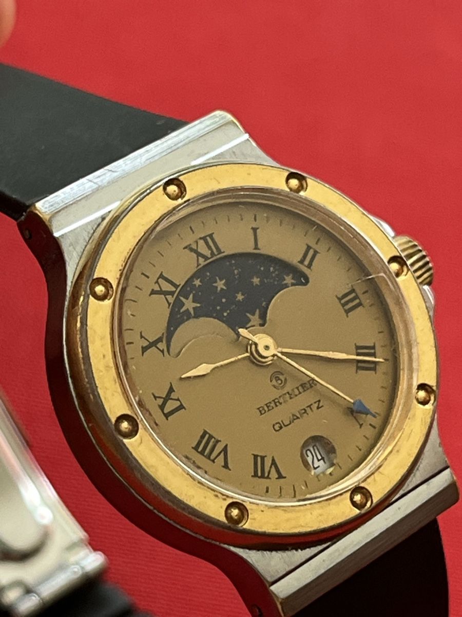 Uhren: Berthier Moonphase-Datum Uhr – Defekt aus Zürich von ZurichFee