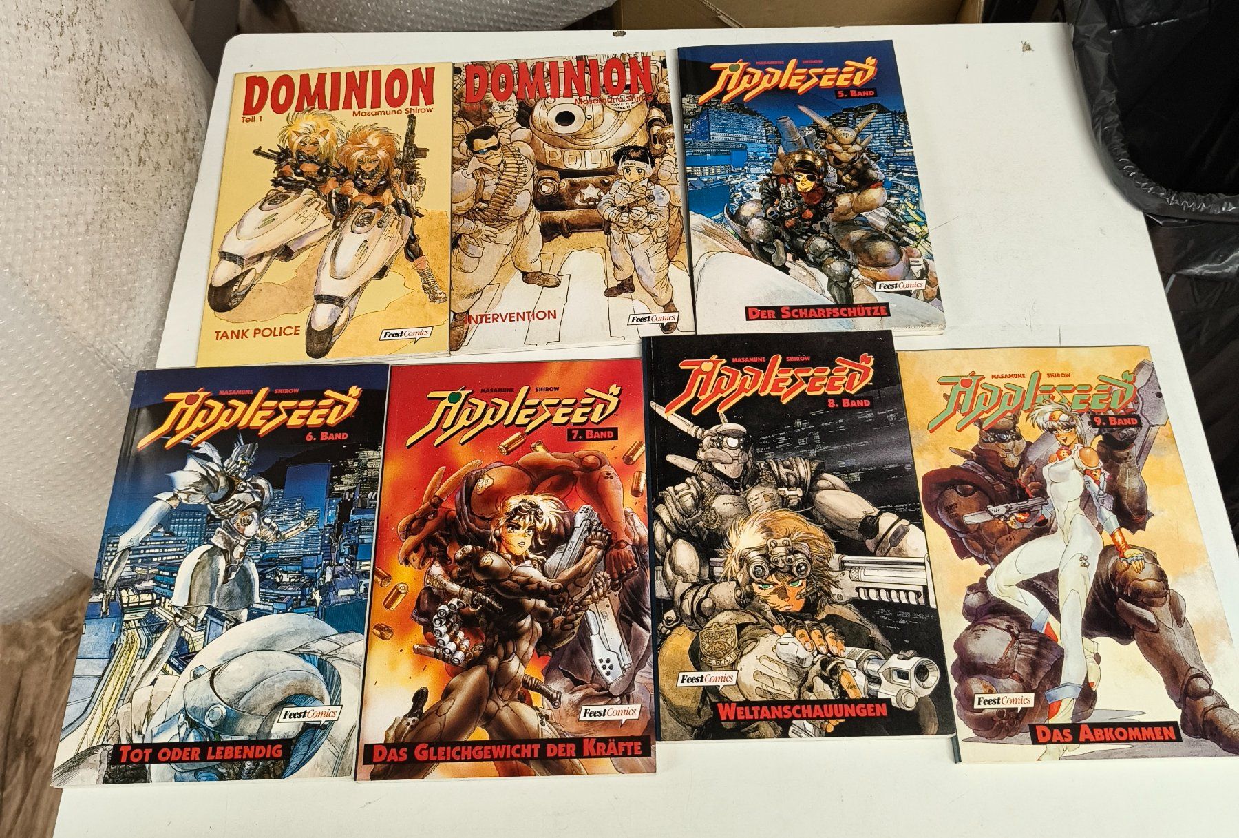 Fumetti: 7 Comics Masamune Shirow – Usato da Basel venduto da bk_brockibasel 1