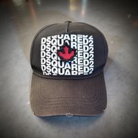 DSQUARED2 Baseball Cap – „Canadian Heritage“ im Distressed-L