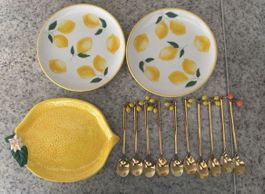 Geschirr-Set im Zitronen-Design | NEU!