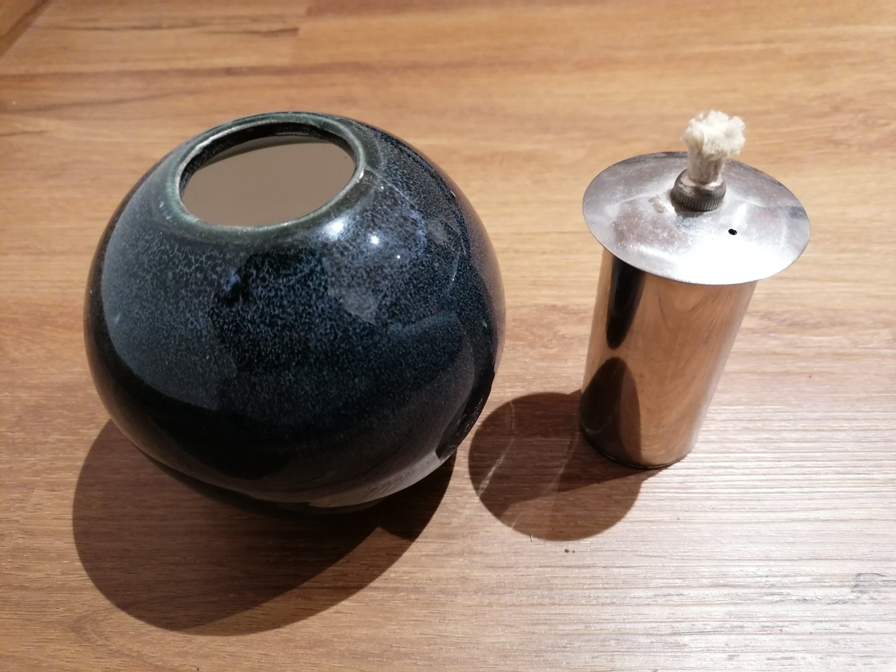Lampade: Lampe-ÖL, Kugel, Öllampe – Nuovo (secondo la descrizione) da Amden venduto da Bergdohle 1