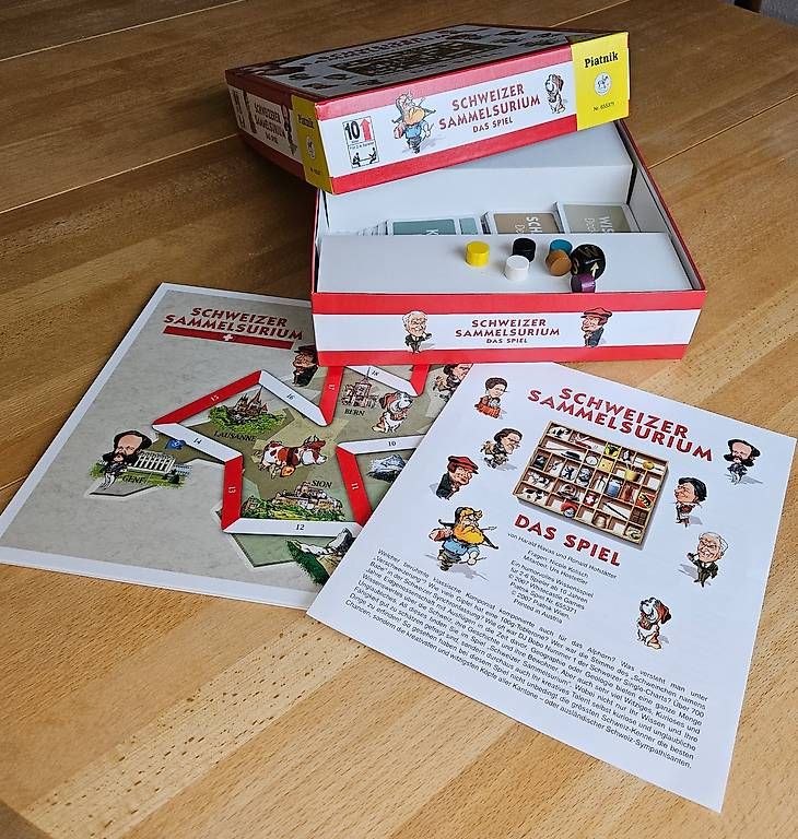Giochi: Schweizer Sammelsurium Tischspiel – Usato da Zürich venduto da Holzwurmk 2