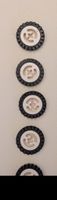 5x Lego 3482 Rad Split Axle Hole & 3483 Reifen 24mm