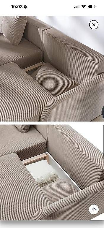 Sofas: Canapé  – D'occasion à Tavannes par flo_d8xb 3