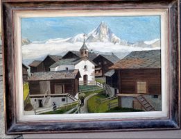 Arthur Hiltmann (1980) – Signiertes Ölgemälde „Riedji / Bie
