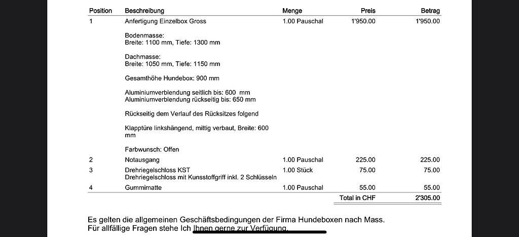 Gabbie, trasporto & Sicurezza: Sehr große Hundeboxe  – Usato da Gümmenen venduto da Lily.into.the.wild 4
