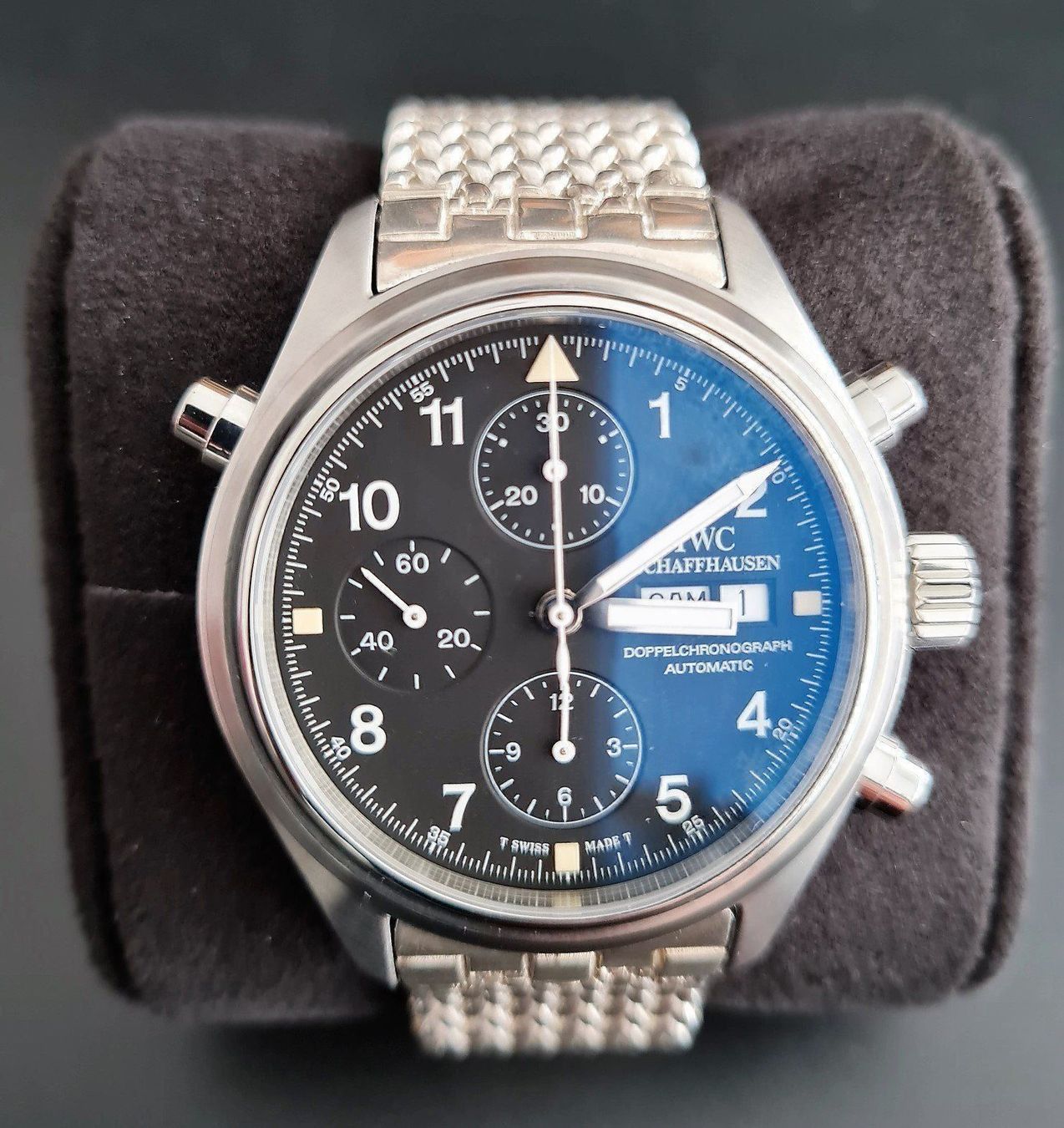 IWC Orologi: IWC Doppelchronograph IW371319 Ref. 3713 – Usato da Dättwil AG venduto da Fope60