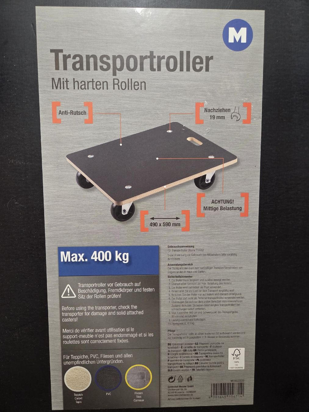 Koffer & Taschen: Transportroller, neu, 2 Stück! – Neu (gemäss Beschreibung) aus Regensdorf von ma_du 2