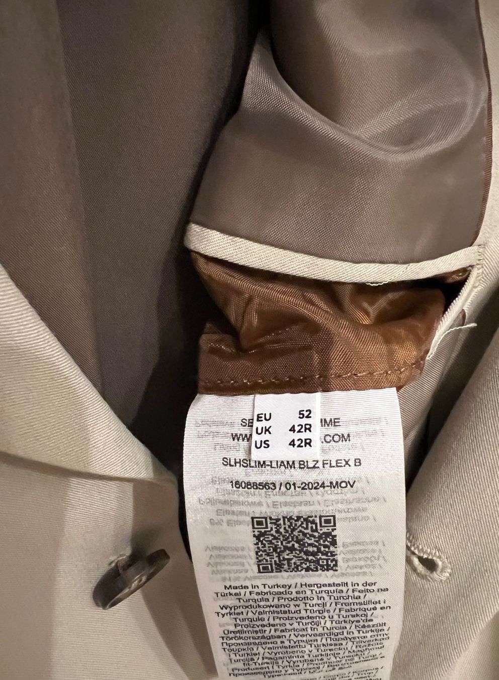 Selected Giacche: SELECTED HOMME Sakko Advanced Grösse 52 – Nuovo (secondo la descrizione) da Laufen venduto da andii3 3