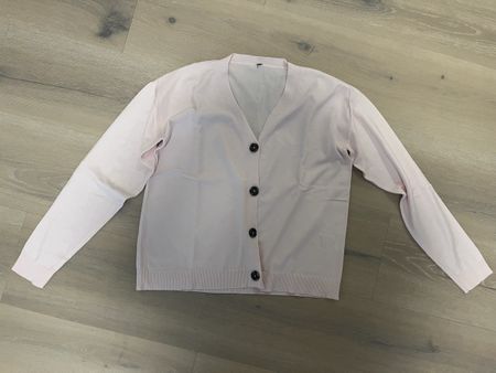 Cardigan rosa M neu