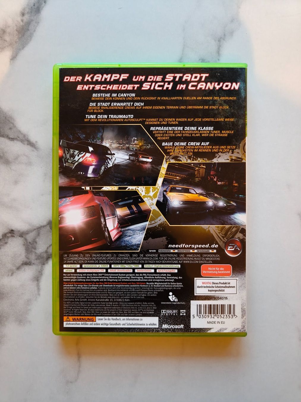 Giochi: Need for Speed Carbon XBOX 360 – Usato da Zürich venduto da TheGameBow 1