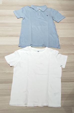2x T-shirt für Jungs Grösse 134/140