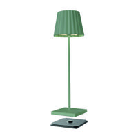 Aussen Tischleuchte, Grün, 38 cm Höhe
